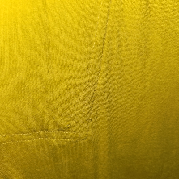 Free People Raquel Midi Dress Teen Spirit Mustard Yellow M Asymmetrical Maxi - Picture 15 of 16